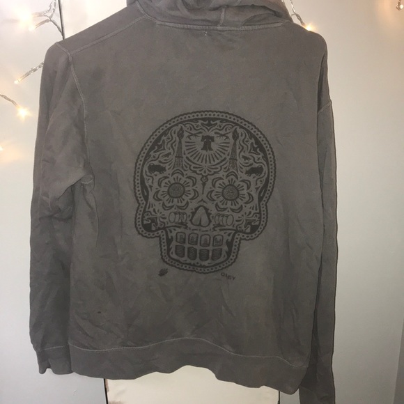grey obey hoodie - Picture 5 of 5